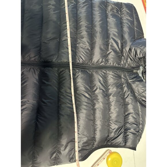 Saddlebred 3X Men Puffer Vest Down Feather Black Sleeveless Jacket Packable Bag - Picture 4 of 6